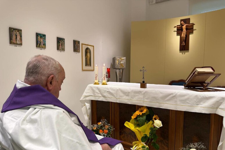 Il Papa - RIPRODUZIONE RISERVATA