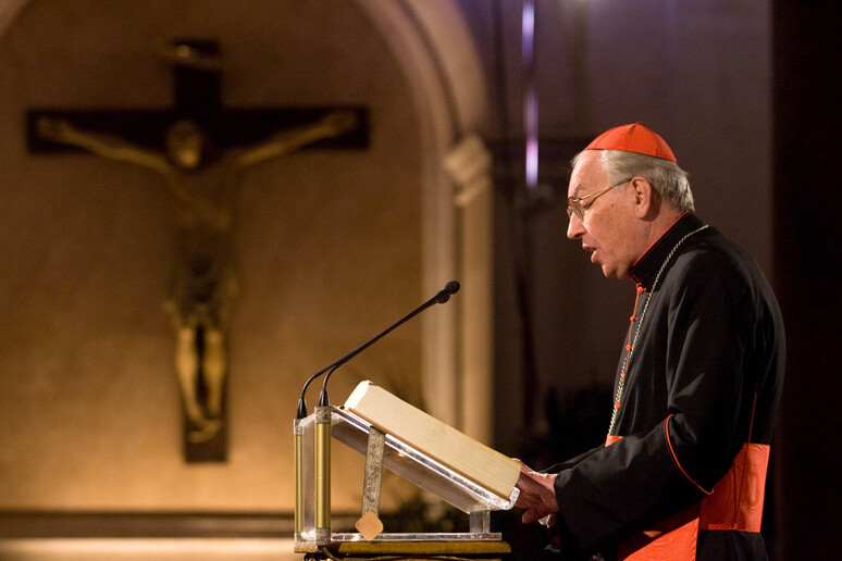 Cardinale Giovanni Battista Re - RIPRODUZIONE RISERVATA