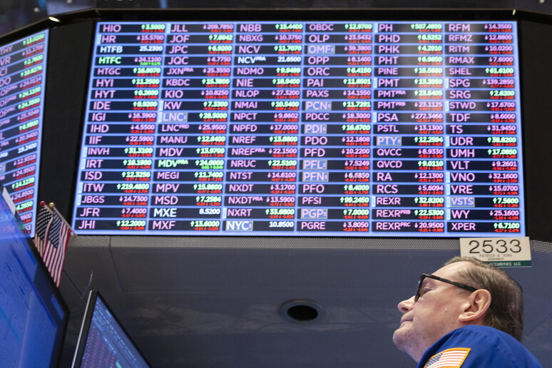 borsa © ANSA/EPA