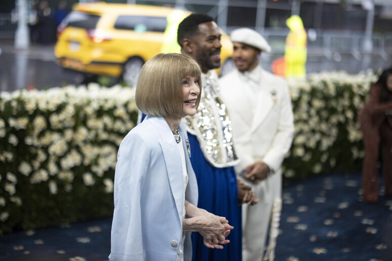Anna Wintour al Metropolitian Museum of Art in New York © ANSA/EPA