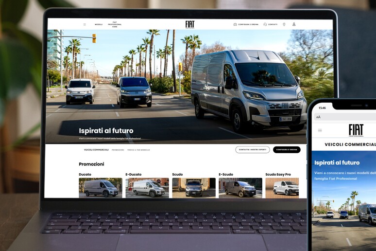 Fiat Professional, online il nuovo sito web - RIPRODUZIONE RISERVATA