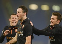 Coppa Italia, Roma-Sampdoria 1-0