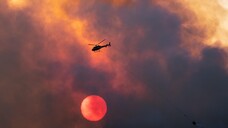 Rogo in val Venosta: i drammatici scatti del pompiere-fotografo